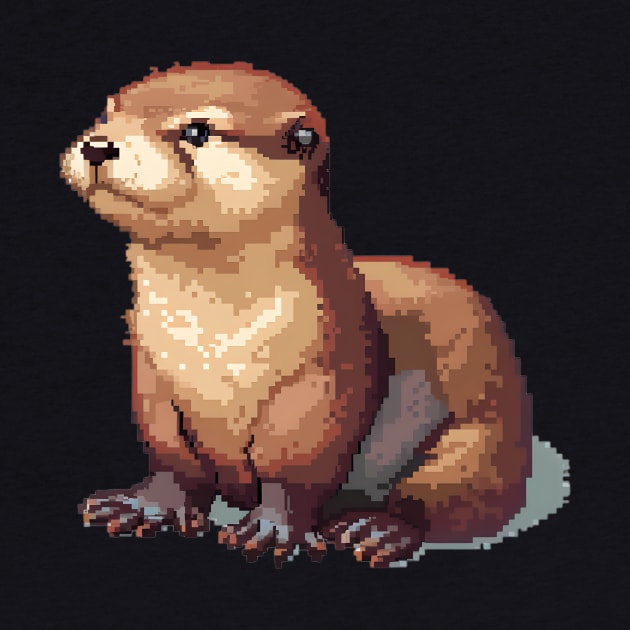 Pixel Otter by Animal Sphere